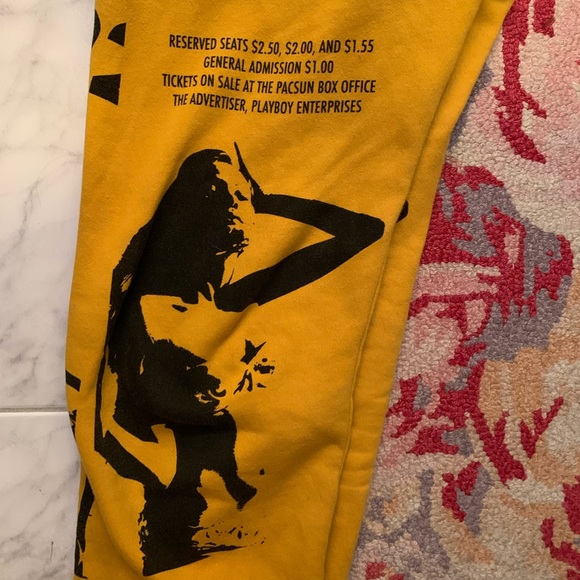 COPY - Yellow Saxophone PlayBoy Pants - Picture 4 of 4